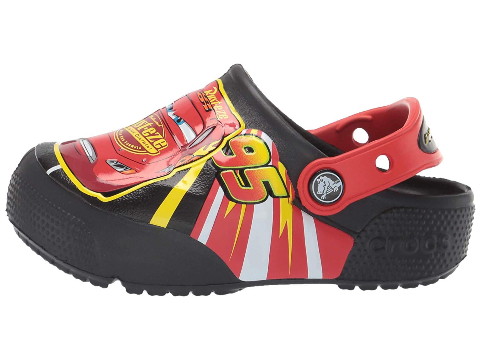 lightning mcqueen crocs size 9 womens
