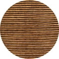 thumbnail image 1 of Ahgly Company Tapis d'Intérieur Rond Abstrait Rouge Oriental, 8 Pieds Rond, 1 of 6