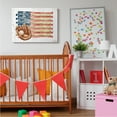 thumbnail image 2 of Stupell Industries American Baseball Flag Children's Sports Mitt Sports Painting Gallery Wrapped Canvas Art Print Wall Art, 30 x 40, 2 of 6