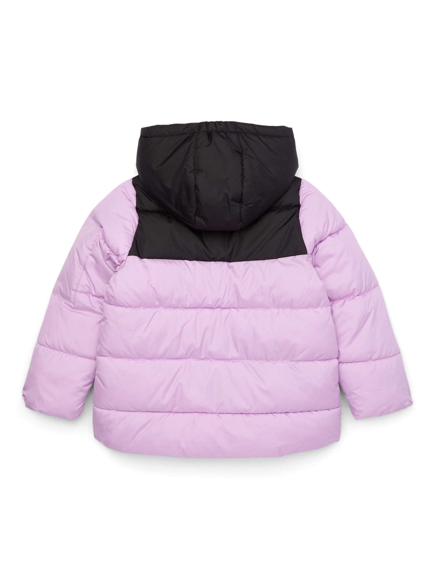Swiss Tech Girls Colorblock Puffer Jacket, Size 4-18
