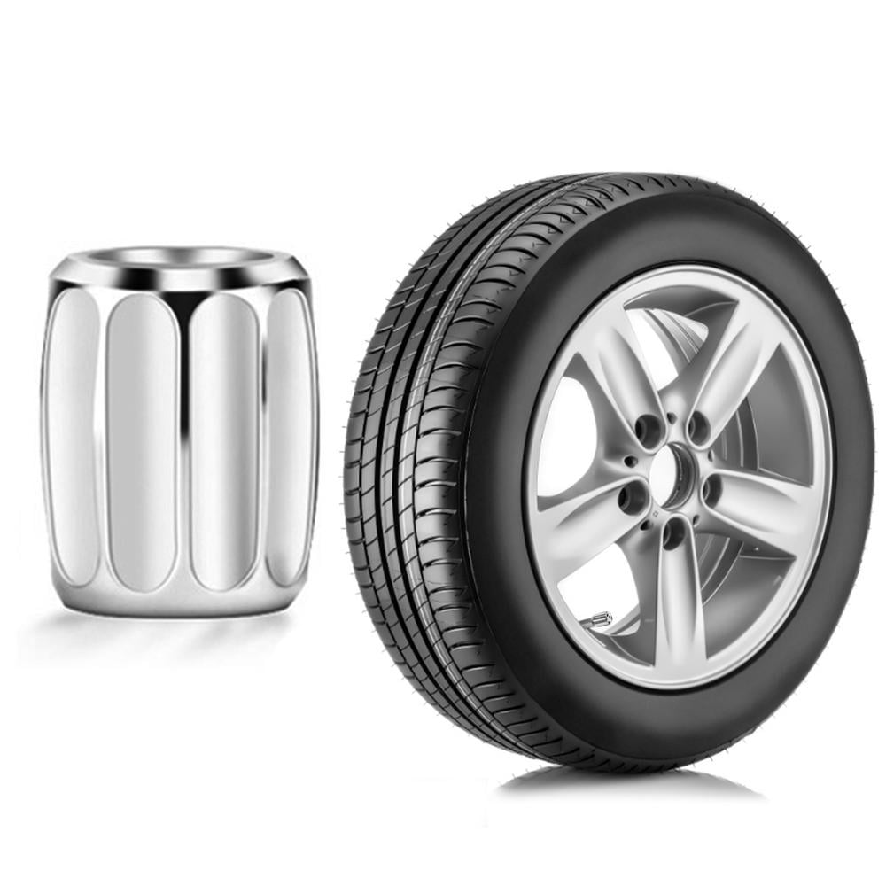 4x Purple Aluminum Car Motorcycle Wheel Tire Valve Stem Caps For Toyota Cadillac