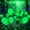 Green Skeleton (1PC), variant on KOYPTL Halloween Decorations Outdoor Solar Scary Eyeball Stake Lights Waterproof Lights (6 Heads) Red Eyeball Swaying Firefly Light,Halloween Path Lights for Garden Yard Patio Party Decor 28.74" H