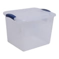 thumbnail image 2 of Caja Multiusos Sterilite Plástico 25.5 Litros con Broches Transparente, 2 of 3