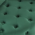 thumbnail image 4 of BMMB Modern Velvet Swivel Chair Upholstered Round Chair Sofa with Movable Wheels 3 Pillows Adult, 4 of 5
