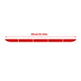 thumbnail image 4 of Speravity 5 unids/set pegatina reflectante para coche 90cm Reflector de advertencia de seguridad accesorios exteriores para maletero de coche cinta Automoción decorativa y accesorios Rojo Speravity VI000736-01, 4 of 6