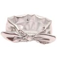 thumbnail image 1 of Diadema con orejas de conejo para niñas, turbante elástico con nudo para la cabeza (plateado), 1 of 2