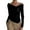 Black, variant on Women's off the Shoulder Tops Long Sleeve Cross V Neck Asymmetrical Hem Slim Dressy Casual Blouses Going out Shirts(White,Medium)