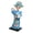 Zhang Sheng, variant on TISHITA Chinese Doll Statue, Opera Sculpture, Realistic Crafts, Desktop Ornament, Traditional Figurine for Table, Fireplace, Bookshelf