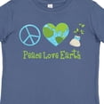 thumbnail image 4 of Inktastic Peace Love Earth Girls Toddler T-Shirt, 4 of 5