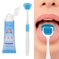 thumbnail image 3 of Sistema Limpio Del Gel Del Cepillo De La Lengua ANGGREK Cepillo Suave 2pcs, 3 of 7