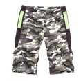 thumbnail image 2 of Abcnature Men's Athletic Shorts, Sports Gym Running Short Pants, Mens Summer Casual Fitness Bodybuilding Camouflage Printed Sports Shorts, Cargo Casual Hiking Shorts Gray XL, 2 of 6
