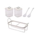 thumbnail image 1 of Juego de caja de condimentos con cucharas, recipiente de almacenamiento, juego de tarros de especias, condimentos, especias Estilo A, 1 of 9