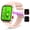 Pink, variant on Smart Watch LED Flashlight Bluetooth Call(Answer Make Calls) 150+Sports Modes Message Reminder for Android Ios Women Men Watch