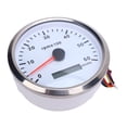 thumbnail image 1 of Boat Tachometer, 110mm 6000RPM Gauge with Hour Meter 7 Color Backlight, Compatible with Truck Tractor Trailer Car RV, DC 9-32V, 1 of 7
