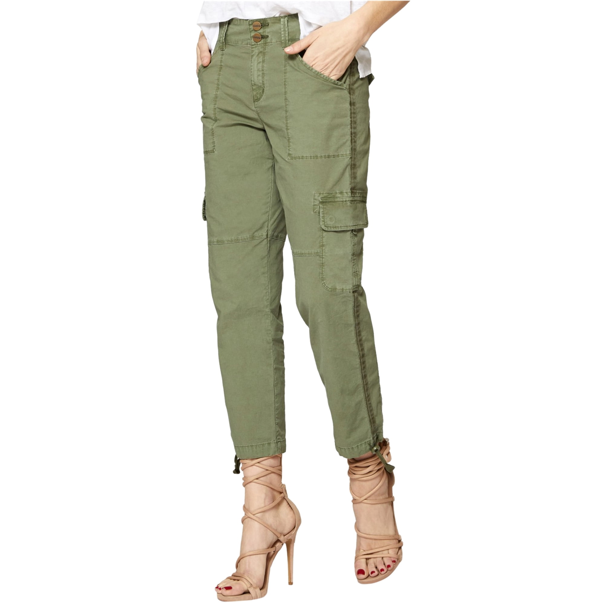 womens crop cargo pants
