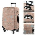thumbnail image 5 of Pink Princess Dress Carriage Pattern Luggage Cover Fashion Suitcase Cover Baggage Covers Fit 25-28 Inch Luggage (Go Travel), 5 of 5