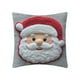thumbnail image 2 of Fundas de Almohada Navideñas de 45X45 Cm | Fundas Decorativas | Tela Suave | Cremallera Oculta | Juego de 4 Fundas de Almohada de Algodón, 2 of 7