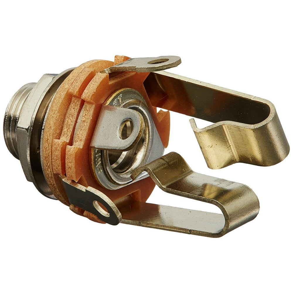 1/4" Stereo 3-Conductor Input Jack, Double Open Circuit (Type 12B) By