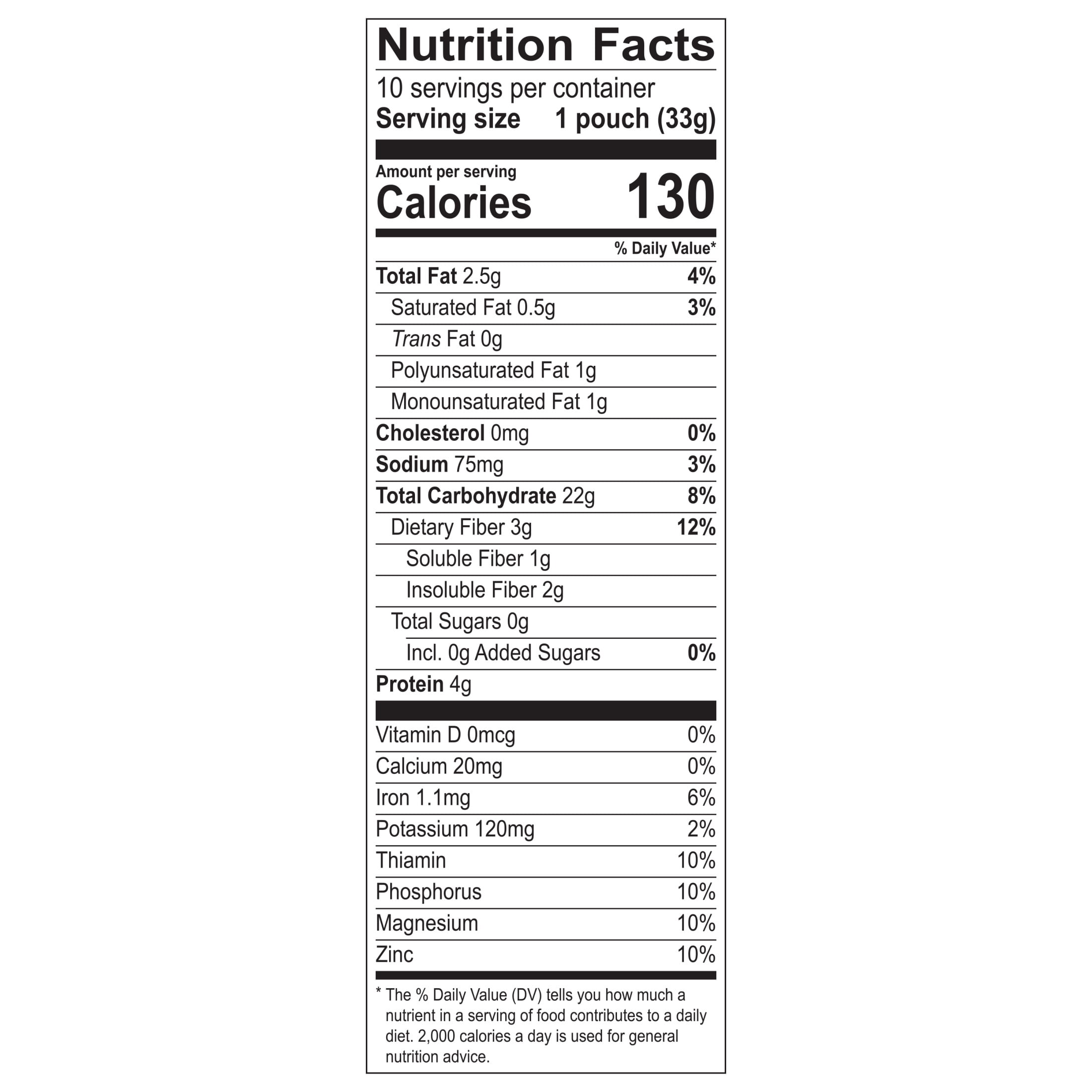 Better Oats Original, Steel Cut Oatmeal, Flax Seed, Instant Oatmeal, Hearty 10 Packets, 11.6 oz Box