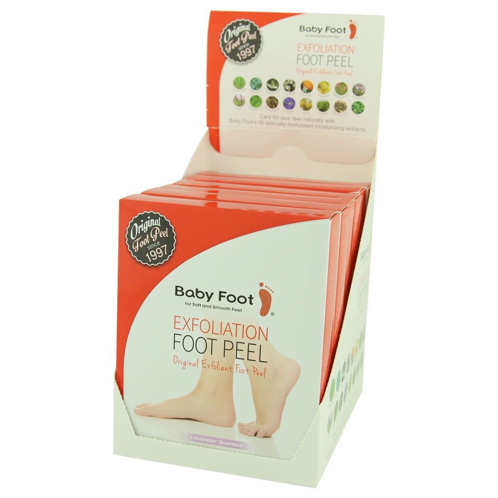 Baby Foot Exfoliation Foot Peel 6 ct 70 ml