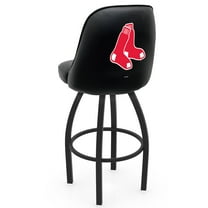 Black Boston Red Sox 36" Swivel Bucket Seat Bar Stool