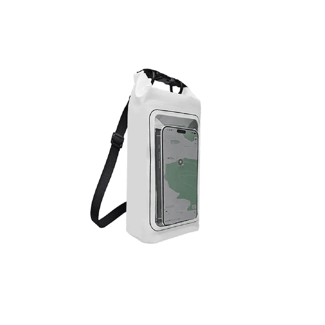 Bolsa Seca 2 Litros Bolsa Impermeable Móvil De Playa Nadar BLANCO