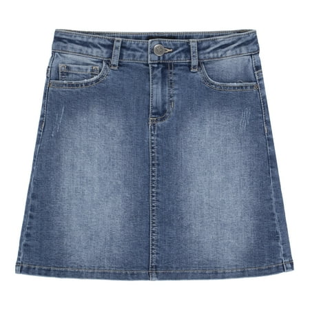 

KIDPIK Girls Classic Fitruffle Back5 Pocket Denim Skirt Size: 2 - 3