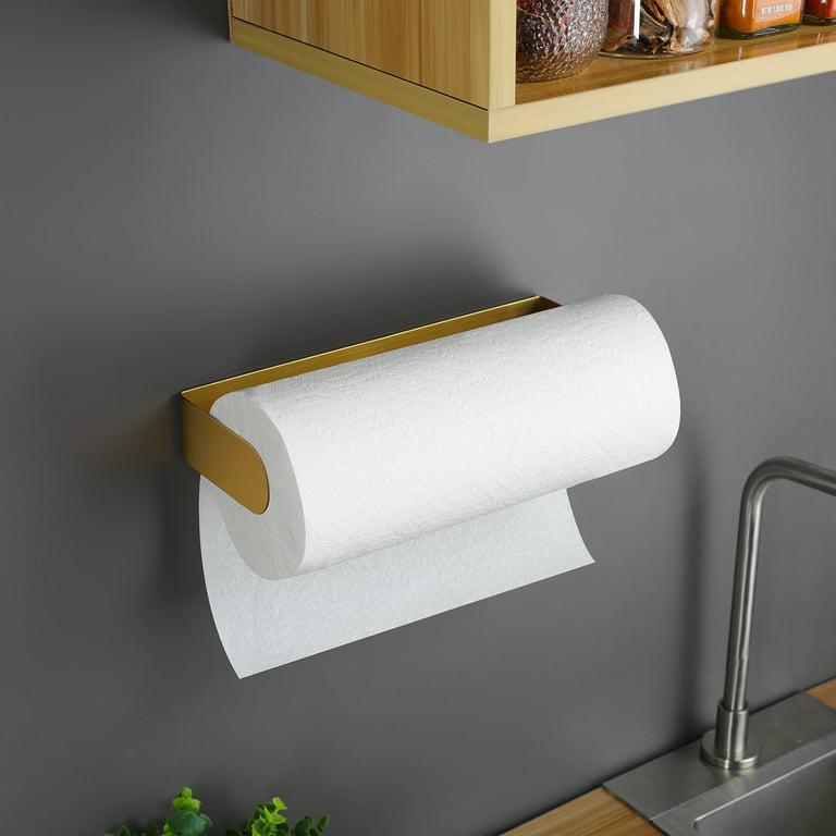 YIGII Under Counter Paper Towel Holder No Screws KH018F - Tools