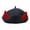 Black red horn, variant on lanema Warmth Devil Horn Beret Hat Painter Hat For Women Teens Girl Outdoor Activity