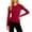 Deep Red, variant on LTTVQM Womens Underscrubs Crew Neck Long Sleeve Shirts Fitted Basic Tee Uniforms Tops Fall Winter Clothes 2026 Black M
