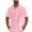 AA-Pink, variant on QATAINLAV Short Sleeve Shirts for Men Summer Casual Button Down Work Tops with Pockets Solid Hawaiian Beach Tshirts Dark Blue S Ofertas Flash Del Dia