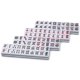 thumbnail image 2 of Juego de Fichas de Mahjong Americano de 166 piezas por Yellow Mountain Imports, 2 of 7