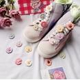thumbnail image 2 of 1 Uds. DIY flores zapatos hebilla niñas y niños DIY zapatos accesorios tendencia creativa cordones zapatos decorativos AccesoriosChina Gao Jinjia LED, 2 of 2