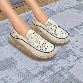 AIFLM Femmes Chaussures En PU Cuir Loafer Mocassin Chaussures