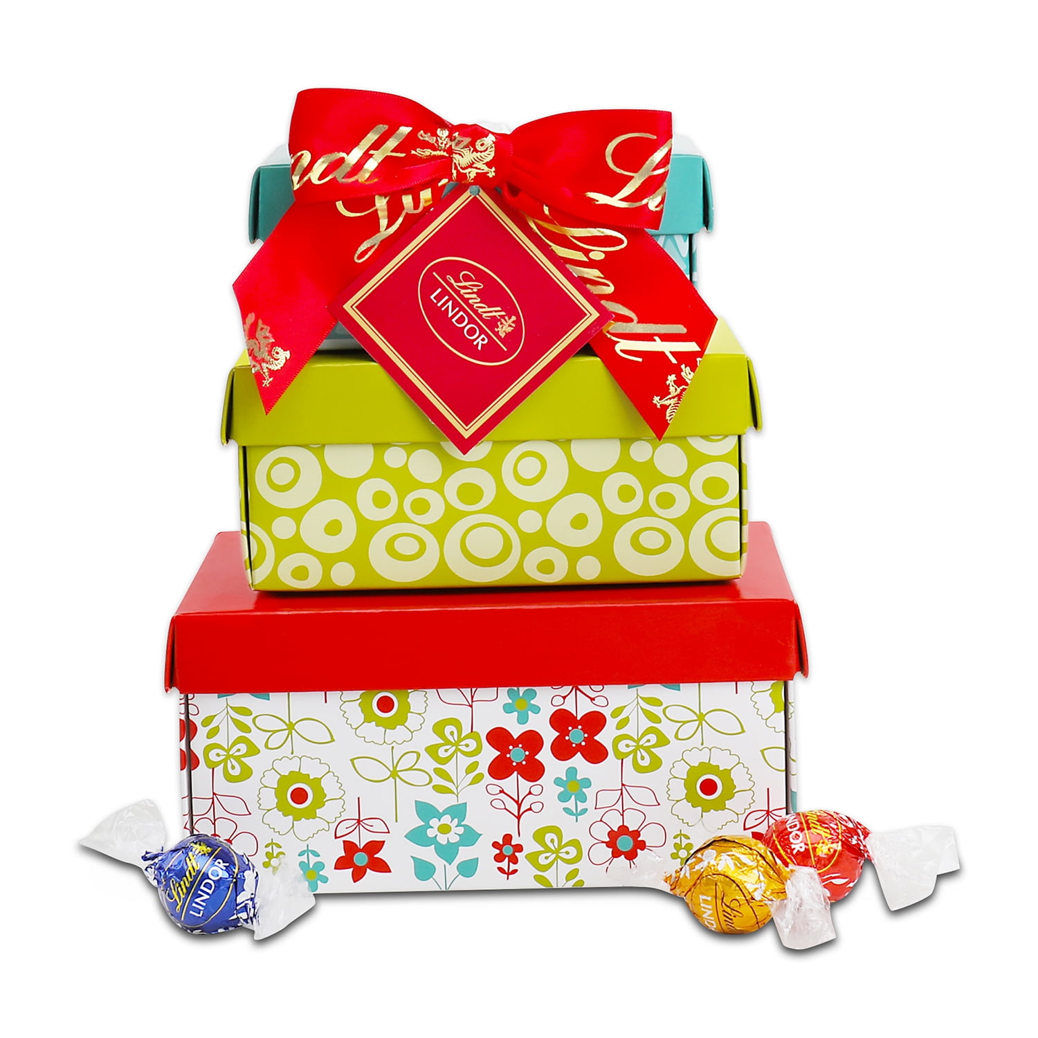 Alder Creek Gift Baskets Lindt Springtime Collection Tower (6 Items)