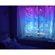 thumbnail image 2 of Luces de cortina rosa, morado, azul, degradado, con mando a distancia de arco iris, luces LED para habitación de niñas, luz de hadas morada y centelleante, sirena, unicornio, decoración congelada,, 2 of 6