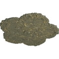 thumbnail image 3 of Ekena Millwork 25 5/8"OD x 1"P Shell Ceiling Medallion, Hand-Painted Witch Hazel Crackle, 3 of 6