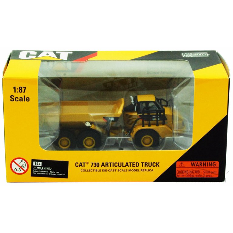 Caterpillar 730 Articulated Dump Truck, Yellow - Norscot 55130 - 1