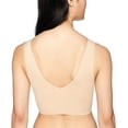 thumbnail image 6 of Calvin Klein Invisibles Lightly Lined V-Neck Bralette, Bare, Large, 6 of 10