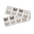 thumbnail image 7 of Yayeee Table Runner 90 inches Long Home Kitchen Dinning Party Decoration, Light Gray Cat Pattern, 7 of 7
