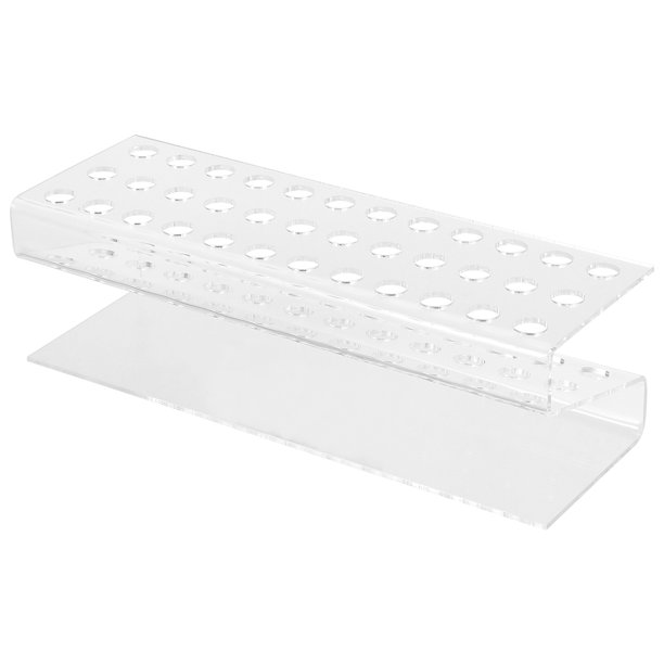 BESTYASH Organizador Transparente De Acrílico Para Lápices Y Pinceles Con Soporte Para Escritorio