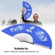 thumbnail image 4 of Abanico de rendimiento de entrenamiento de práctica de danza Kung Fu de artes marciales de Tai Chi de acero inoxidable azul YUNYI BRAND  Deportes, 4 of 8