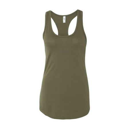 Ruby Ribbed Tank Top - Next Level T-Shirts Women's Ideal Racerback Tank