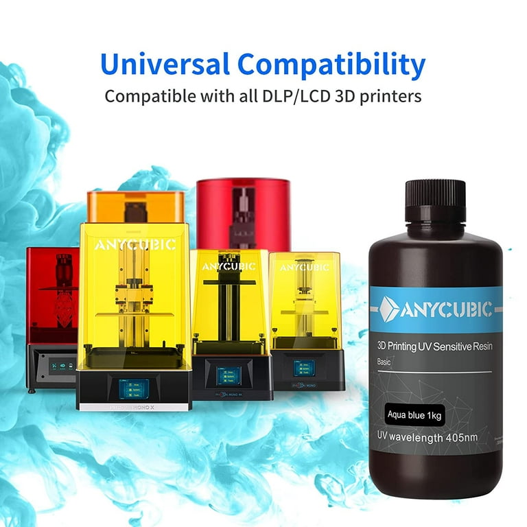 3D Printer Resin, 405Nm SLA Uv-Curing Resin with High Precision and Qu –  1029 Accessories