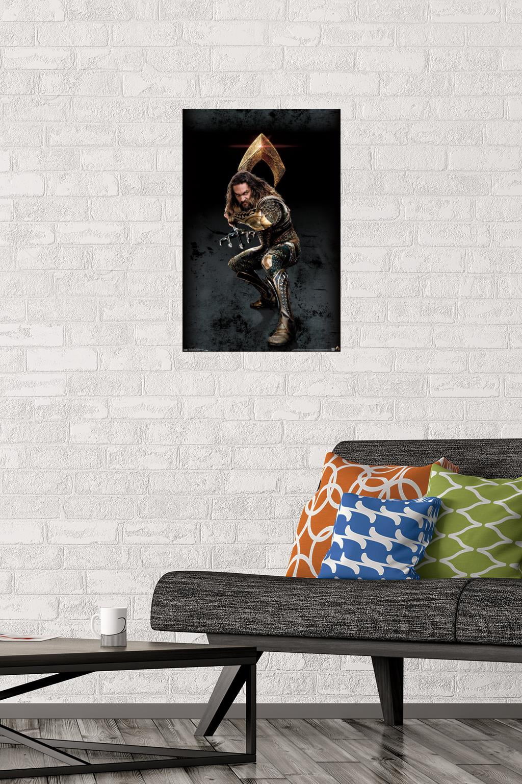 DC Comics Movie - Justice League - Aquaman Wall Poster, 14.725" x 22.375"