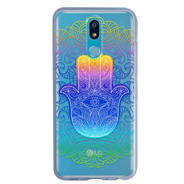 Funda Antigolpes InstaCase para LG K40 Mano Fátima Colores