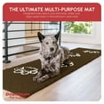 thumbnail image 4 of My Doggy Place Dog Mat for Muddy Paws, Washable Dog Door Mat, Brown, Runner, XL, 4 of 7