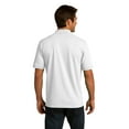 thumbnail image 2 of Port & Company Men's 55 Ounce Jersey Knit Polo White Size X-Small, 2 of 6