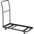 thumbnail image 3 of Folding Chair Cart with Wheels,L-Shaped Folding Chair,300 LBS Load Heavy-Duty Metal Cart for 25 Chairs,Apply to Large Business Bonferences,Weddings and Various Events, 3 of 3
