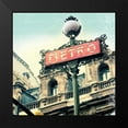 thumbnail image 2 of Schlabach, Sue 12x12 Black Modern Framed Museum Art Print Titled - Paris Metro Letter, 2 of 5
